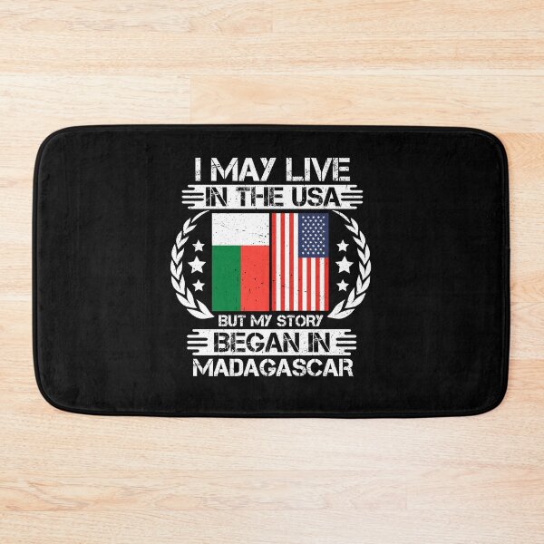 Item preview, I May Live In The USA But My Story Began In Madagascar  designed and sold by CosmoKitsch.
