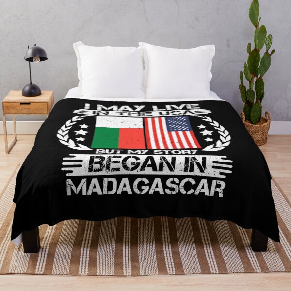 Item preview, I May Live In The USA But My Story Began In Madagascar  designed and sold by CosmoKitsch.
