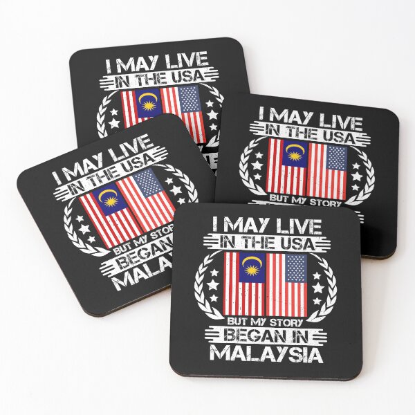Item preview, I May Live In The USA But My Story Began In Malaysia  designed and sold by CosmoKitsch.