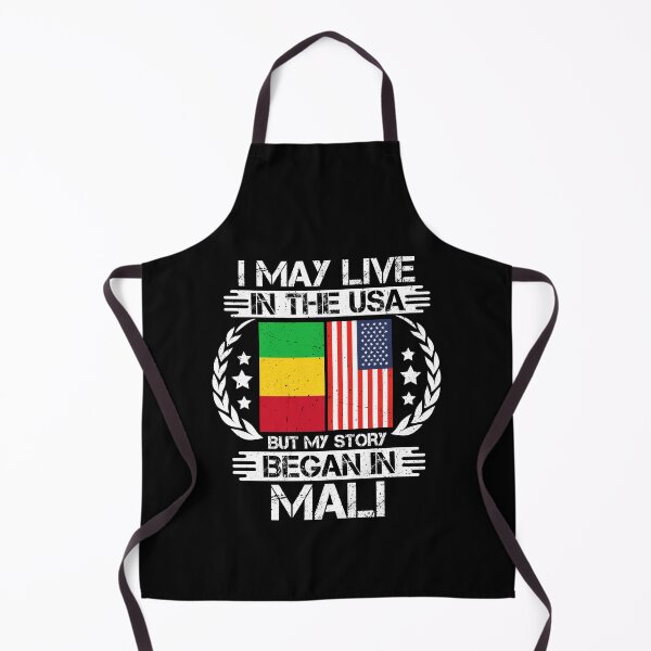 Item preview, I May Live In The USA But My Story Began In Mali designed and sold by CosmoKitsch.