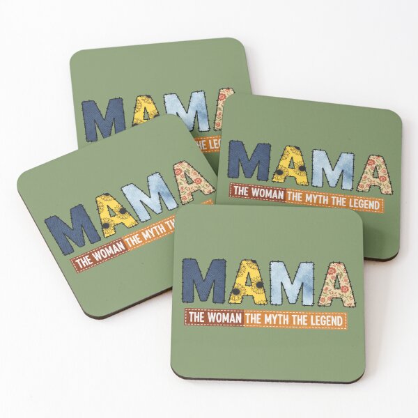 Item preview, Mama The Woman The Myth The Legend designed and sold by GrafTeesLab.