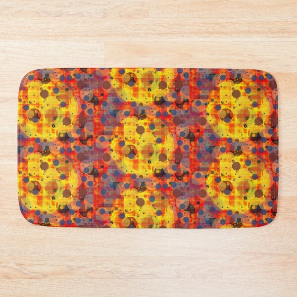 Item preview, ABSTRACT: yellow dot designed and sold by Hyper Orange Arts.