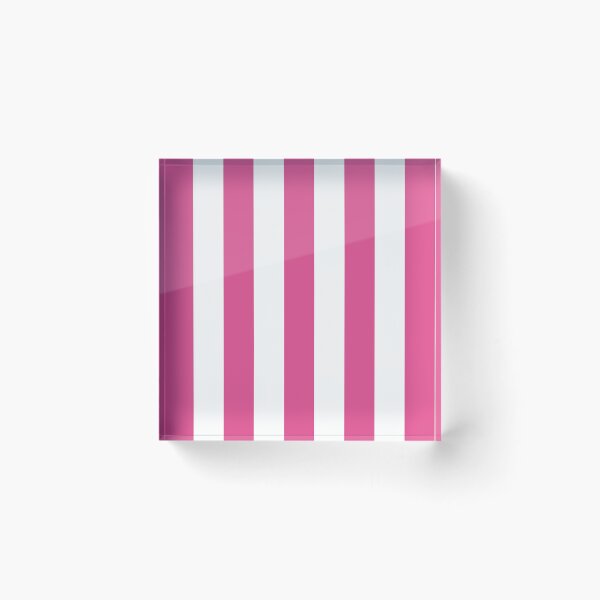 Item preview, Striped White And Hot Pink Pattern designed and sold by pattern-archive.