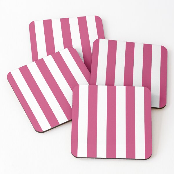 Item preview, Striped White And Magenta Pattern designed and sold by pattern-archive.