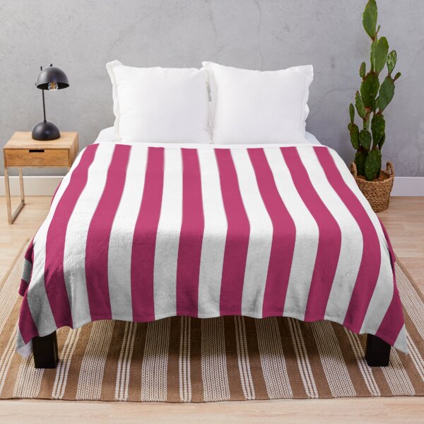 Item preview, Striped White And Magenta Pattern designed and sold by pattern-archive.