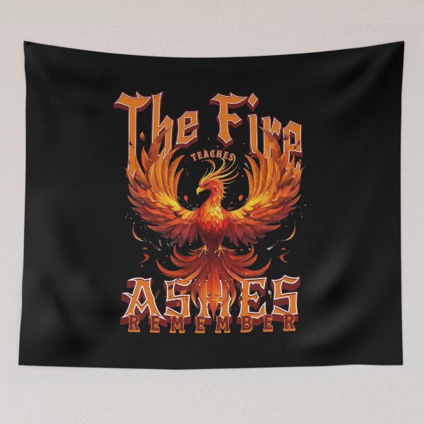 Item preview, Phoenix - The fire teaches, the ashes remember designed and sold by Pixelartistin.