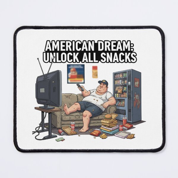 Item preview, Living the American Dream | Lazy Raccoon on Sofa | Funny Satirical Design designed and sold by Studiocolors.
