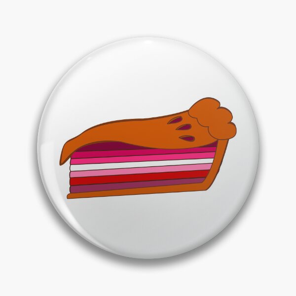 Item preview, Lesbian Pink Slice of Pie Pride Flag designed and sold by HarveyHandcraftsandDesigns.