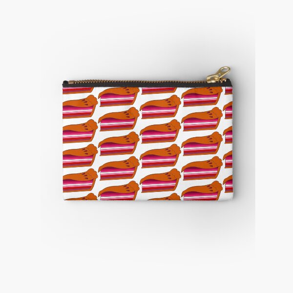 Item preview, Lesbian Pink Slice of Pie Pride Flag designed and sold by HarveyHandcraftsandDesigns.