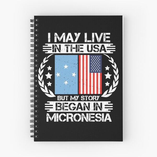 Item preview, I May Live In The USA But My Story Began In Micronesia  designed and sold by CosmoKitsch.