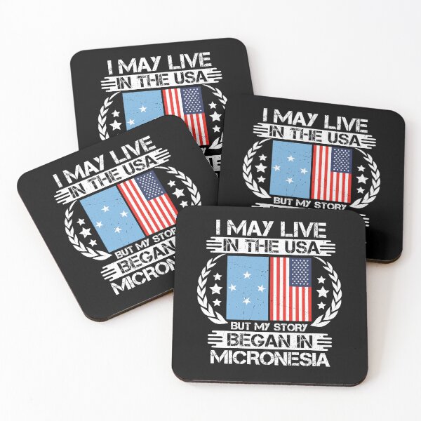 Item preview, I May Live In The USA But My Story Began In Micronesia  designed and sold by CosmoKitsch.