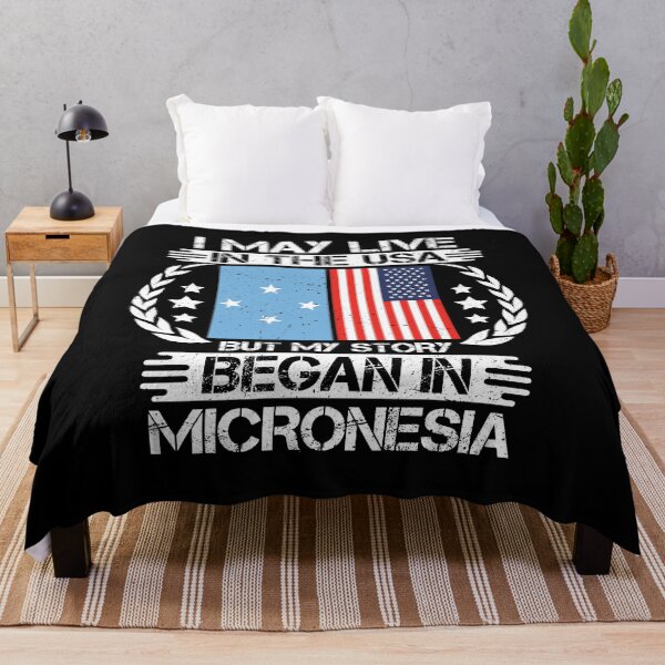 Item preview, I May Live In The USA But My Story Began In Micronesia  designed and sold by CosmoKitsch.
