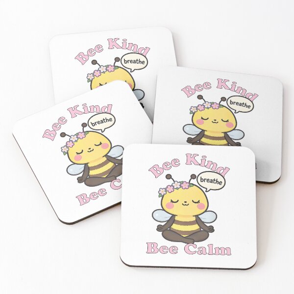 Item preview, Bee Kind, Bee Calm Mindful Bee Meditation designed and sold by Got2BSnazzy.