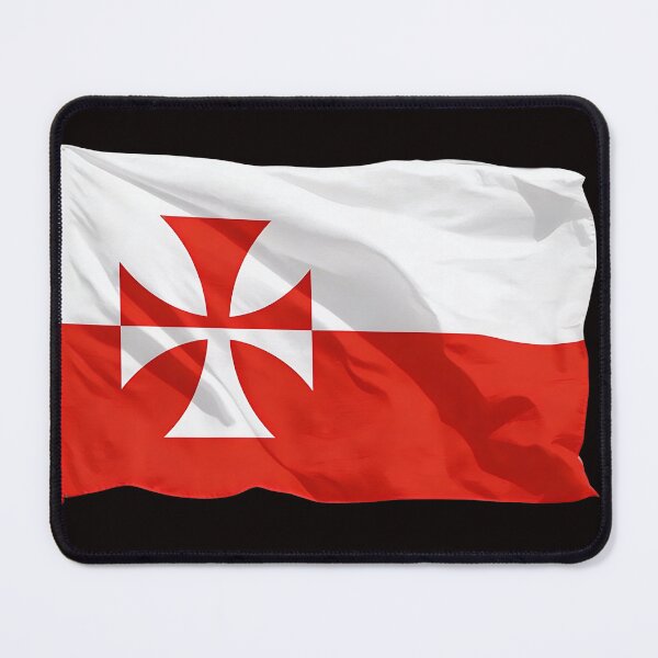 Item preview, Polish Hussar Flag designed and sold by ✠Extra✠Ecclesiam✠Nulla✠Salus✠.