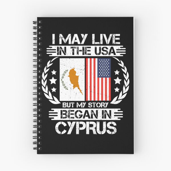 Item preview, I May Live In The USA But My Story Began In Cyprus  designed and sold by CosmoKitsch.