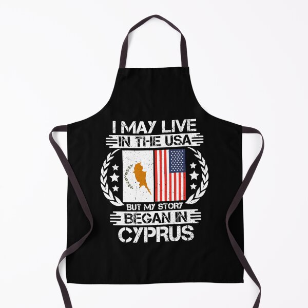 Item preview, I May Live In The USA But My Story Began In Cyprus designed and sold by CosmoKitsch.