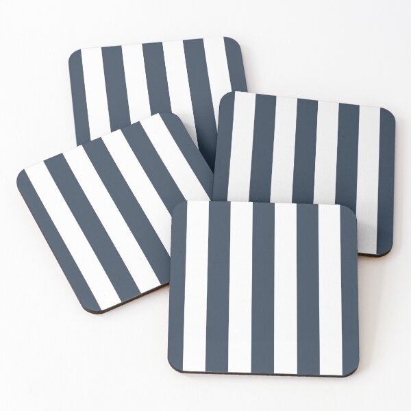 Item preview, Striped White And Navy Pattern designed and sold by pattern-archive.