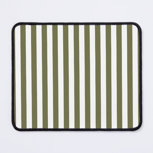 Item preview, Striped White And Olive Pattern designed and sold by pattern-archive.