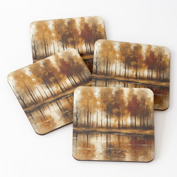 Item preview, Autumn Forest Reflections Landscape designed and sold by Joey Santiago.