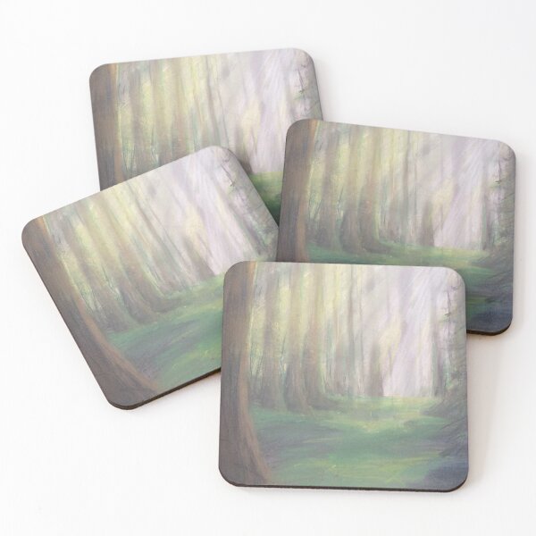 Item preview, forest floor - soft pastel designed and sold by phoebemccartan.
