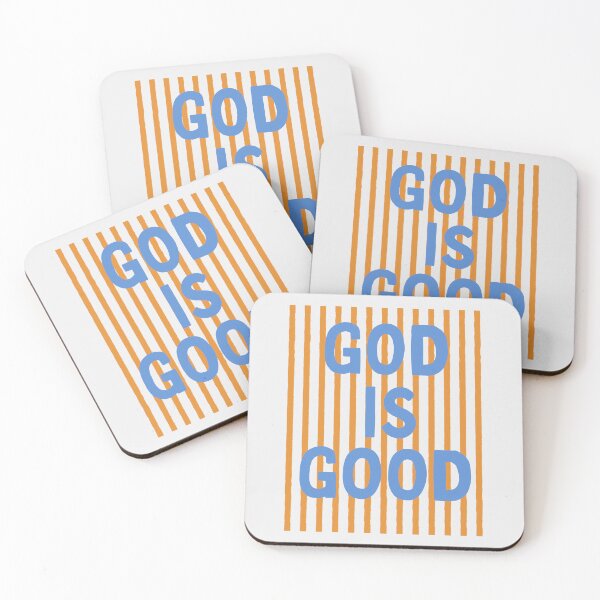 Item preview, God is Good Striped Trendy Christian Saying Minimal designed and sold by BornBorn.
