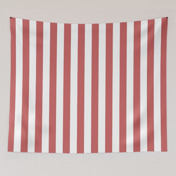 Item preview, Striped White And Pastel Red Pattern designed and sold by pattern-archive.