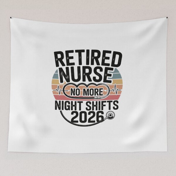 Item preview,  Retired Nurse Shirt | No More Night Shifts, Nursing Retirement Gift 2026 Classic T-Shirt  designed and sold by podlook.