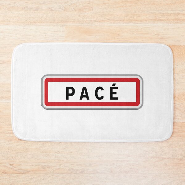 Item preview, Pacé sign – Ille-et-Vilaine, Brittany designed and sold by Panneaux et signalisations - NPOITEVIN.