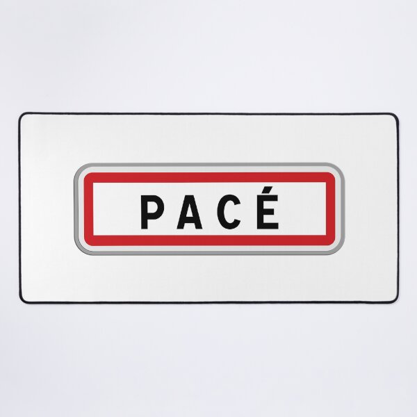 Item preview, Pacé sign – Ille-et-Vilaine, Brittany designed and sold by Panneaux et signalisations - NPOITEVIN.