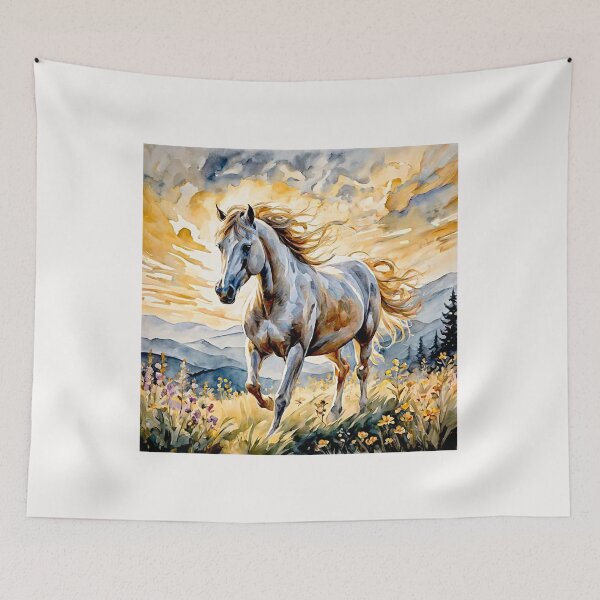 Item preview, Golden Strength: The Haflinger Horse in Line and Light #14 designed and sold by Helios Be. Lavsh.