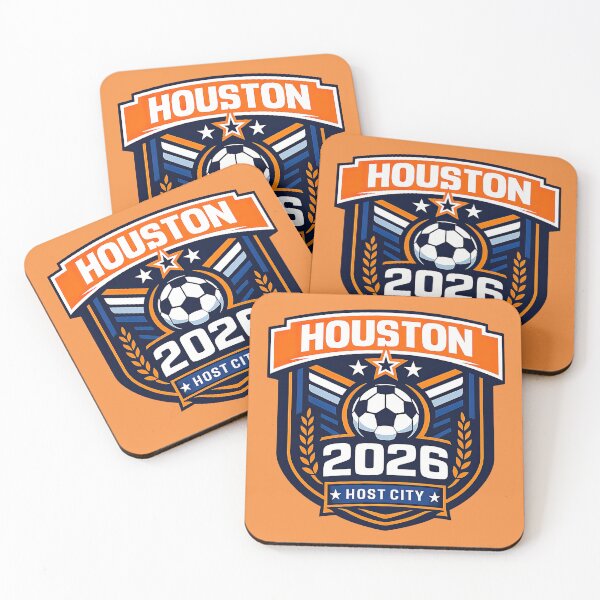 Item preview, Houston 2026 Host City Badge designed and sold by BrickByDream.