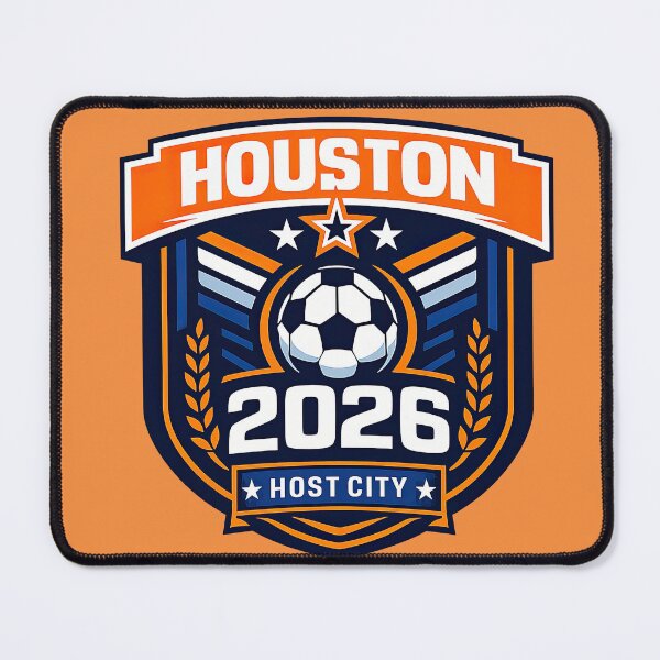 Item preview, Houston 2026 Host City Badge designed and sold by BrickByDream.