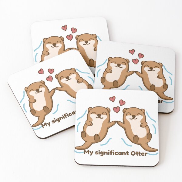 Item preview, My Significant Otter - Cute Couple Gift & Valentine's Day designed and sold by ValPrint.