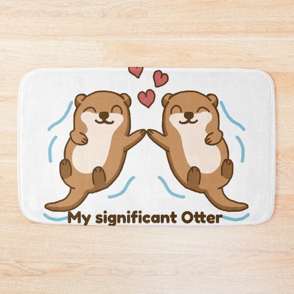 Item preview, My Significant Otter - Cute Couple Gift & Valentine's Day designed and sold by ValPrint.