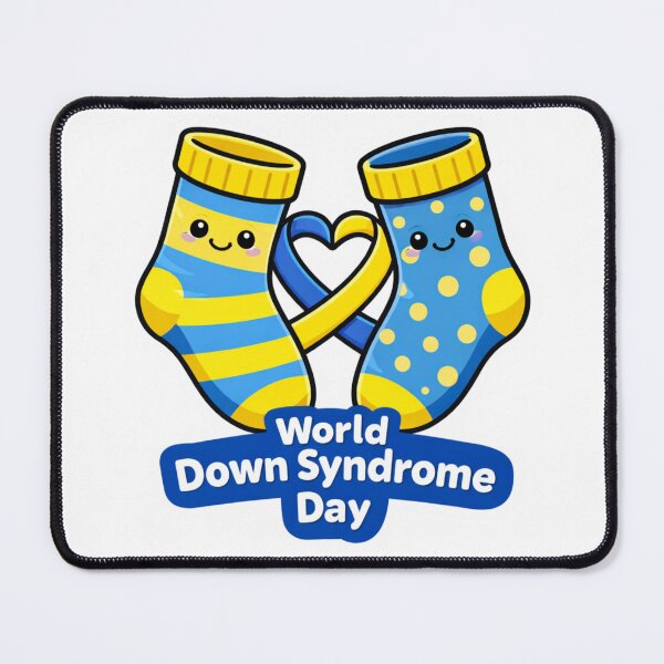 Item preview, World Down Syndrome Day Socks Awareness designed and sold by IRON WINGS /USAF.