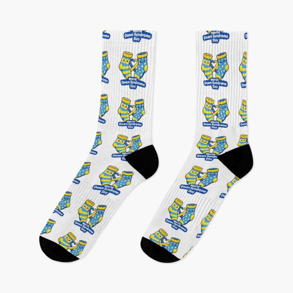 Item preview, World Down Syndrome Day Socks Awareness designed and sold by Combat Skies.
