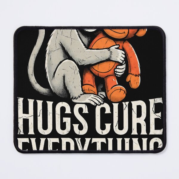 Item preview, Baby Punch Monkey Hugging Plush Toy | Love, Hugs & Friendship Illustration designed and sold by ArcaneArtistry.