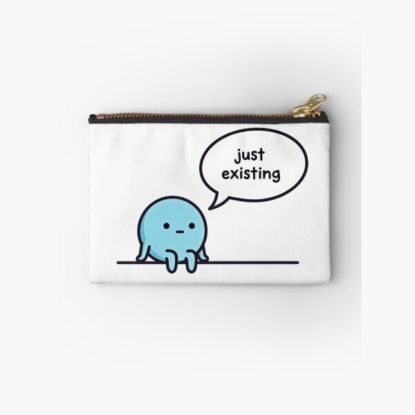 Item preview, "Just Existing" - Minimal Meme Design designed and sold by Shelley Noel.