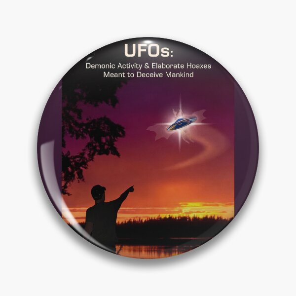 Item preview, UFOs: Demonic Activity and Elaborate Hoaxes Meant to Deceive Mankind Book Cover designed and sold by ✠Extra✠Ecclesiam✠Nulla✠Salus✠.