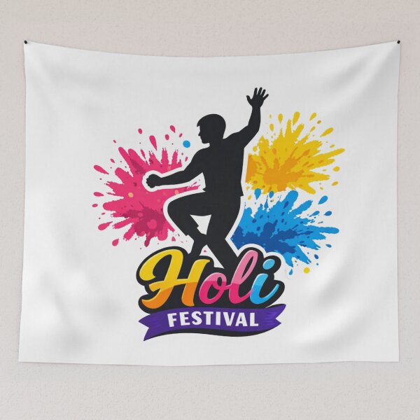 Item preview, Vibrant Holi Festival Colorful Powder Splash designed and sold by Combat Skies.