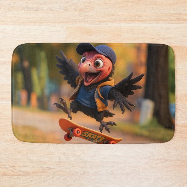 Item preview, Skater Red-Headed Vulture designed and sold by Sillytoe.
