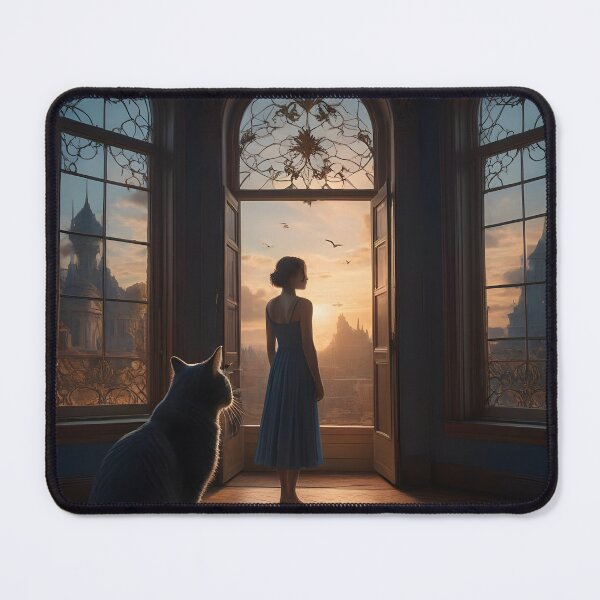 Item preview, The grace of shadows at the threshold to other worlds designed and sold by KunstGeist.