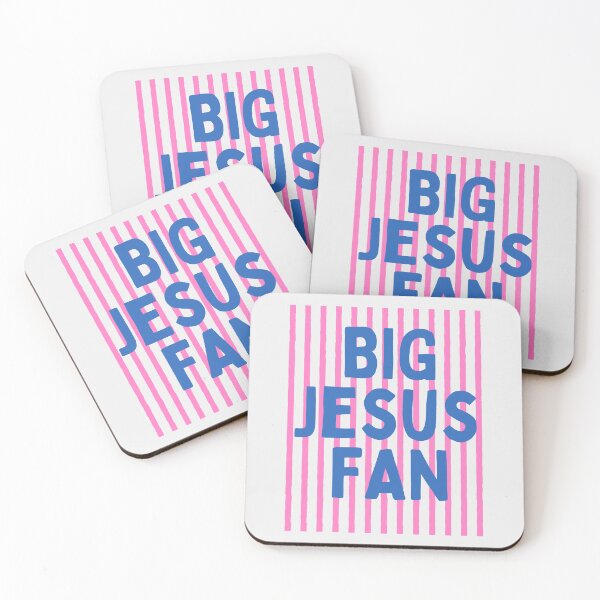 Item preview, Big Jesus Fan Striped Trendy Christian Saying Minimal designed and sold by BornBorn.