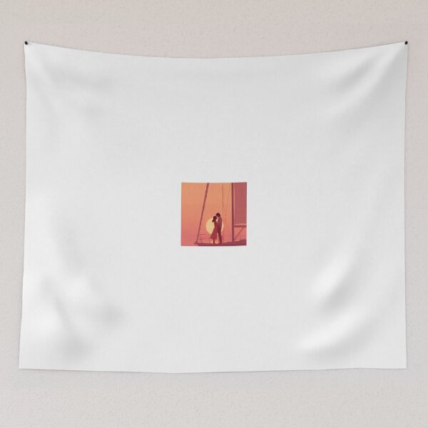 Item preview, Romantic Cuddle Under the Setting Sun designed and sold by donndostudio.