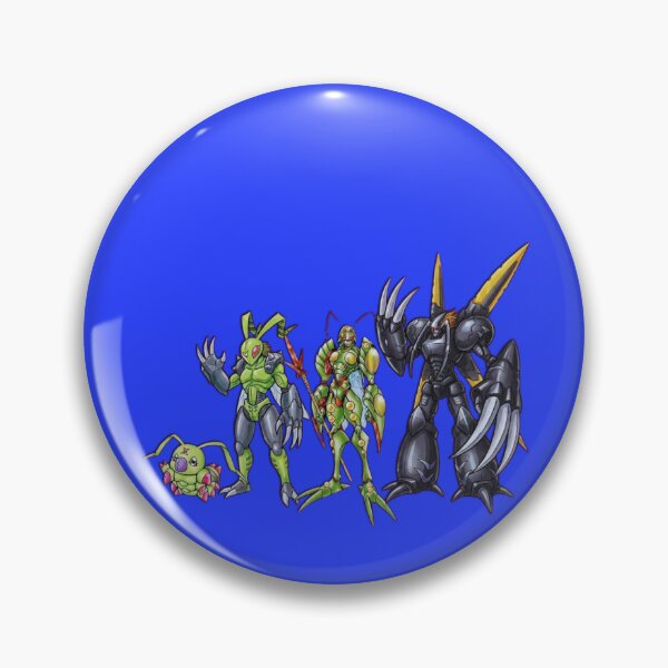 Item preview, Green Insect Warrior Evolution - Digital Forest Guardian Art. designed and sold by ChaosModeArt.
