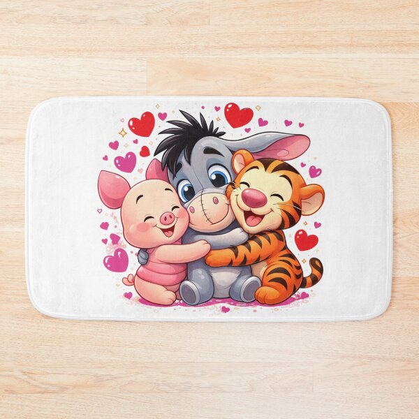 Item preview, Sweet Forest Friends Hug: Heartfelt Animal Illustration designed and sold by Skully-Studio.