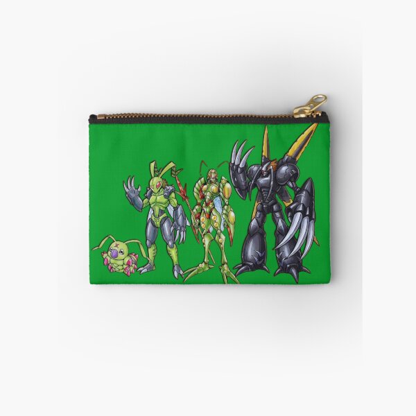 Item preview, Green Insect Warrior Evolution - Digital Forest Guardian Art. designed and sold by ChaosModeArt.