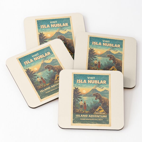 Item preview, Dinosaur Island Retro Travel Poster Vintage Adventure Park Shirt designed and sold by GhostDawgs.