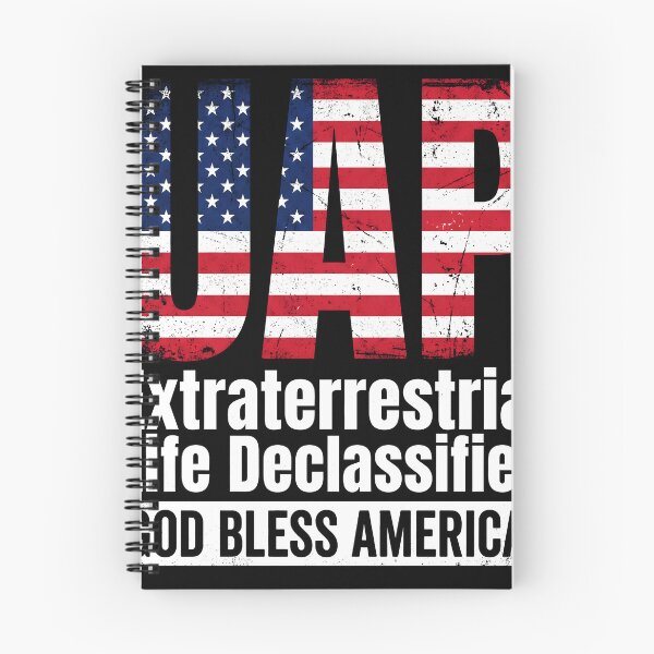 Artikelvorschau, UAP: Außerirdisches Leben freigegeben – Patriotisches UFO-Enthüllungsdesign | Gott segne Amerika | Alien-Humor entworfen und verkauft von ArcaneArtistry.