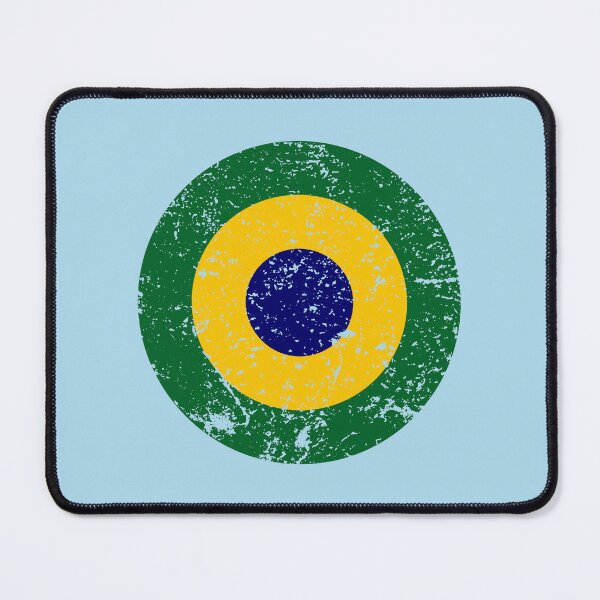 Item preview, Brazil Roundel / Insignia - Worn / Eroded / Aged / Grunge (Large) designed and sold by STUDIO-72.
